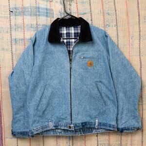 Upcycled carhartt detroit jacket